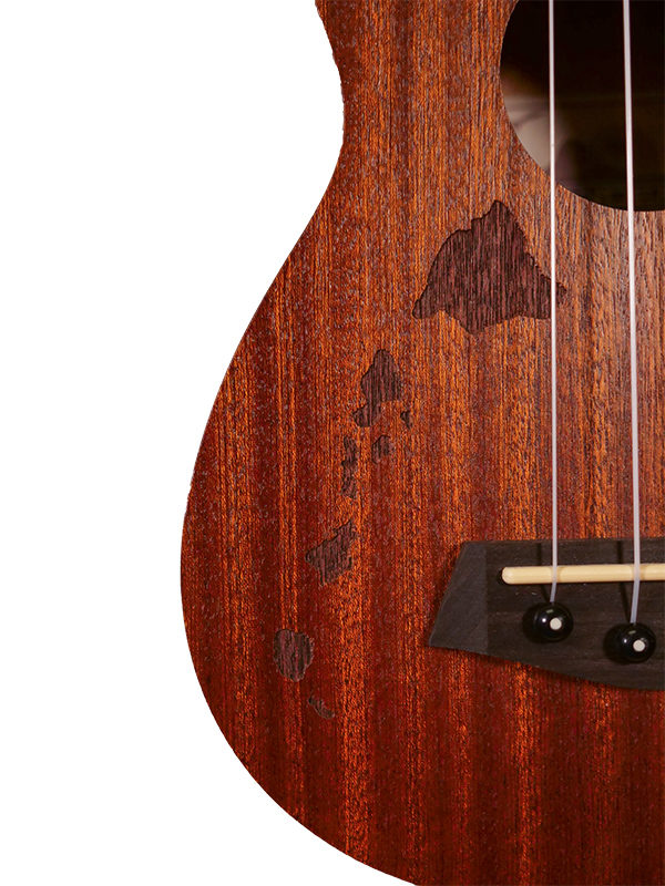 Ukulélé Soprano Islander MS-4-ISL - Acajou Hawai, Cordes Aquila, Mécaniques Métal