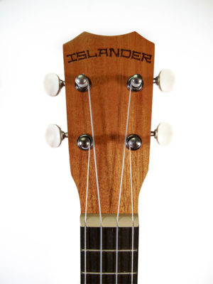 islander ukulele soprano - ms-4 isl headstock