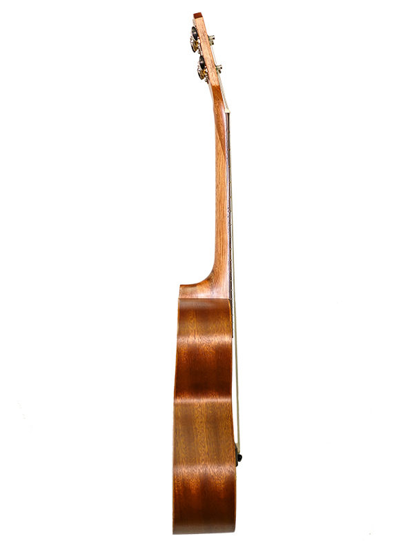 islander ukulele soprano - ms-4 side profile