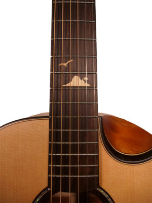 islander ukulele mini guitar - msmg islander inlay